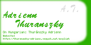 adrienn thuranszky business card